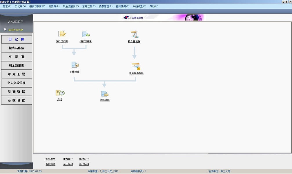 安易王出纳通软件